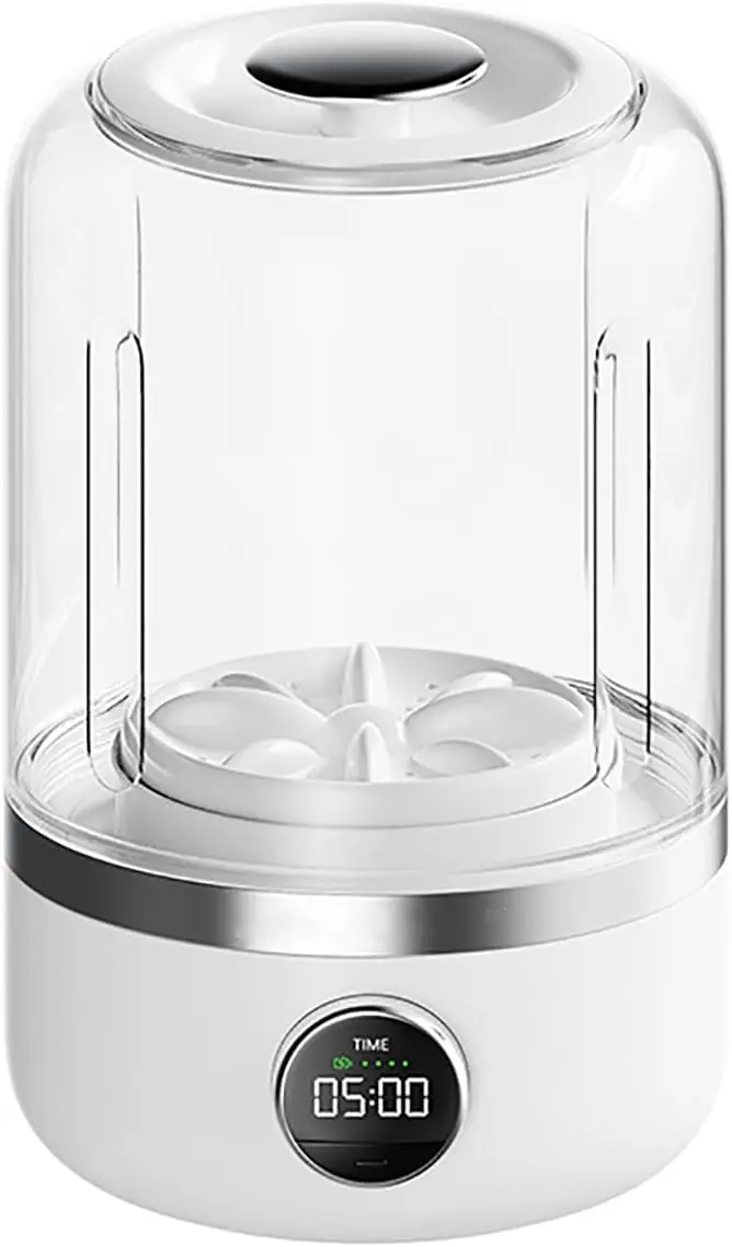 1L Mini Rechargeable Washing Machine Underwear Travel Portable Small Socks Washing Machine Dehydratable Portable Laundry Bucket