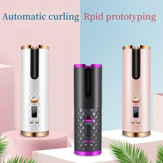Portable Wireless Automatic Hair Curler