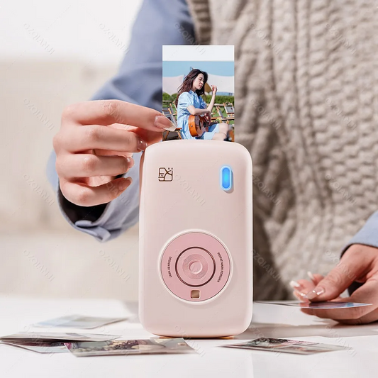 Portable Color Photo Printer Mini Pocket 300dpi